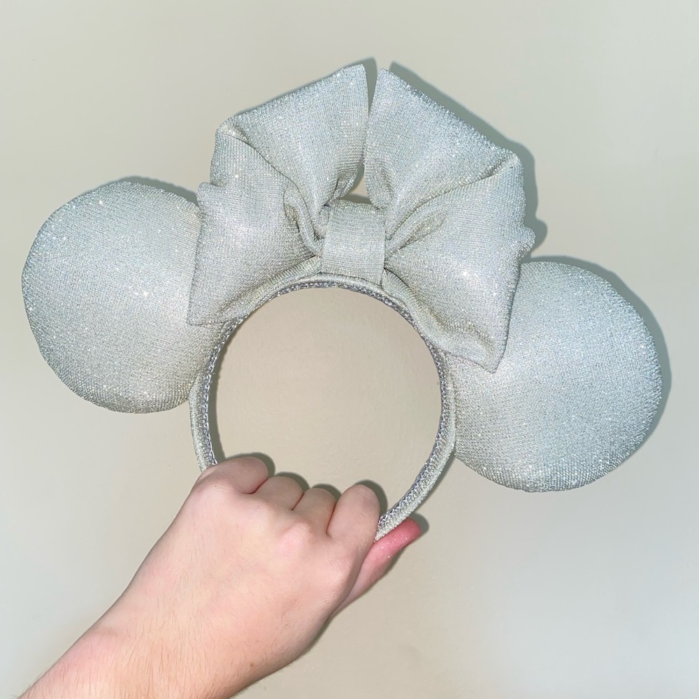 Silver Minnie Ears